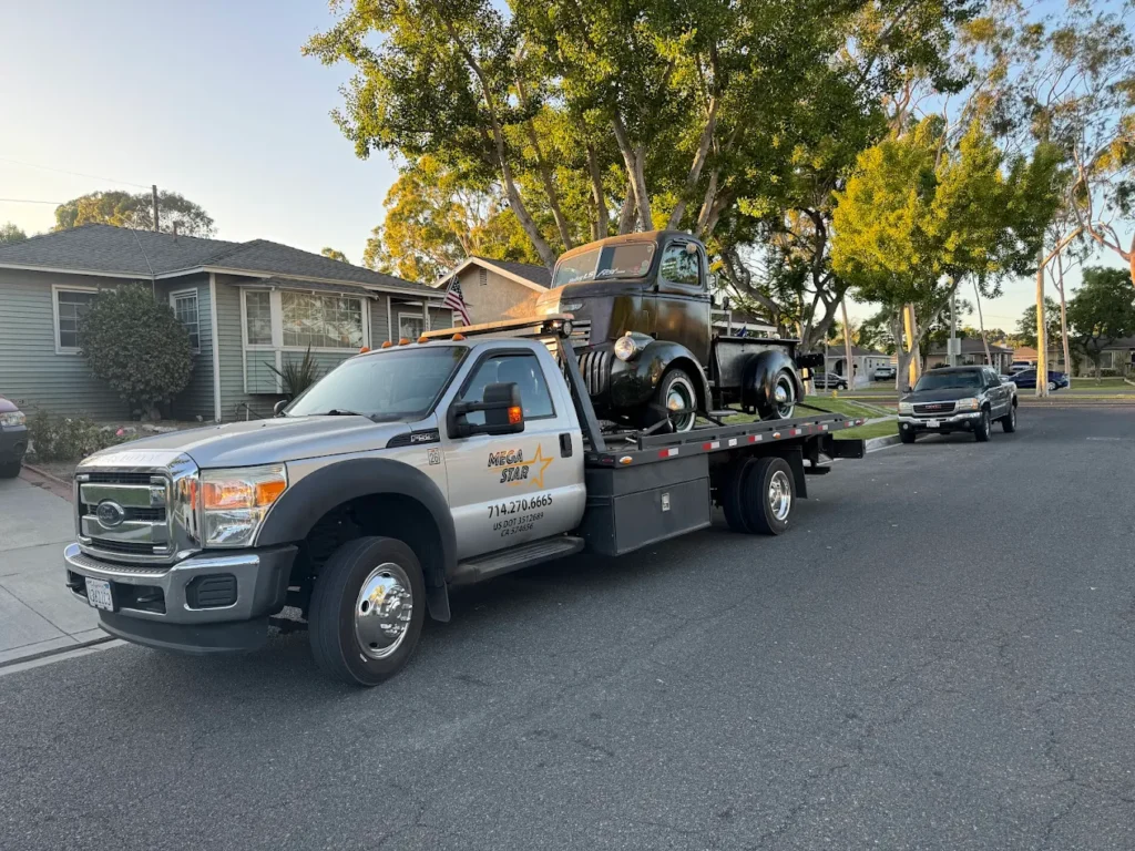 Junk Car Towing in Southern California